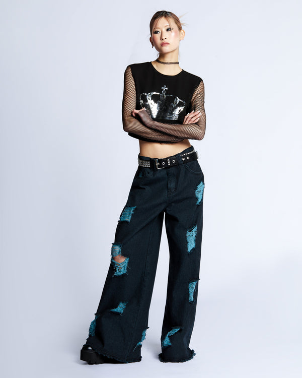 Electric Mayhem Denim Jeans