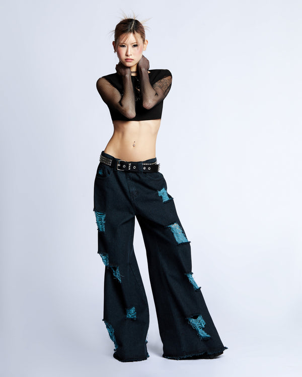 Electric Mayhem Denim Jeans