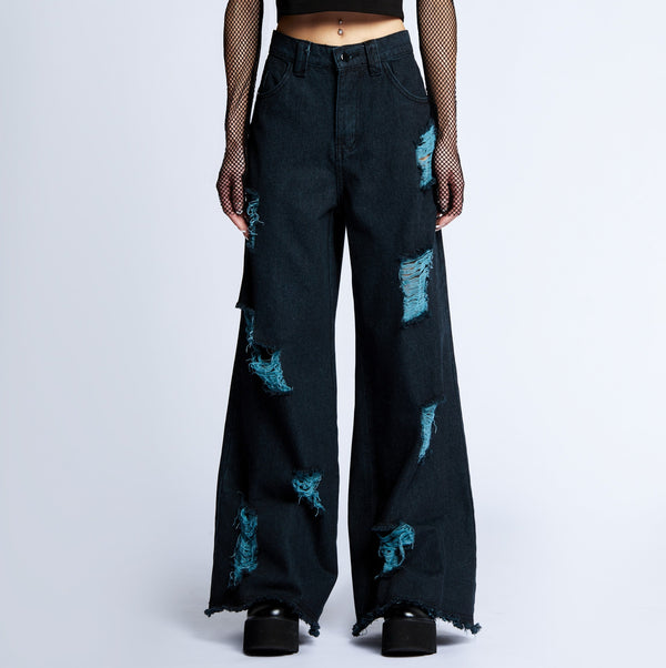 Electric Mayhem Denim Jeans