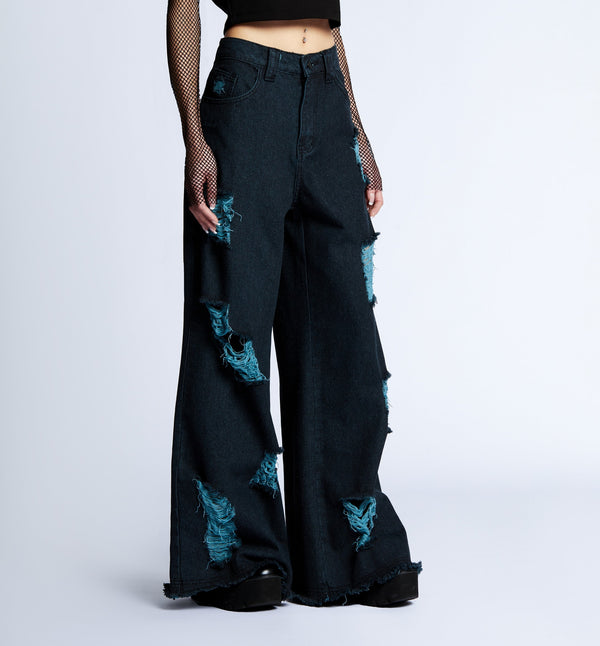 Electric Mayhem Denim Jeans