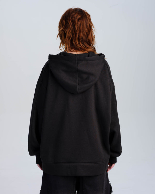 Fallen Eyelet Hoodie