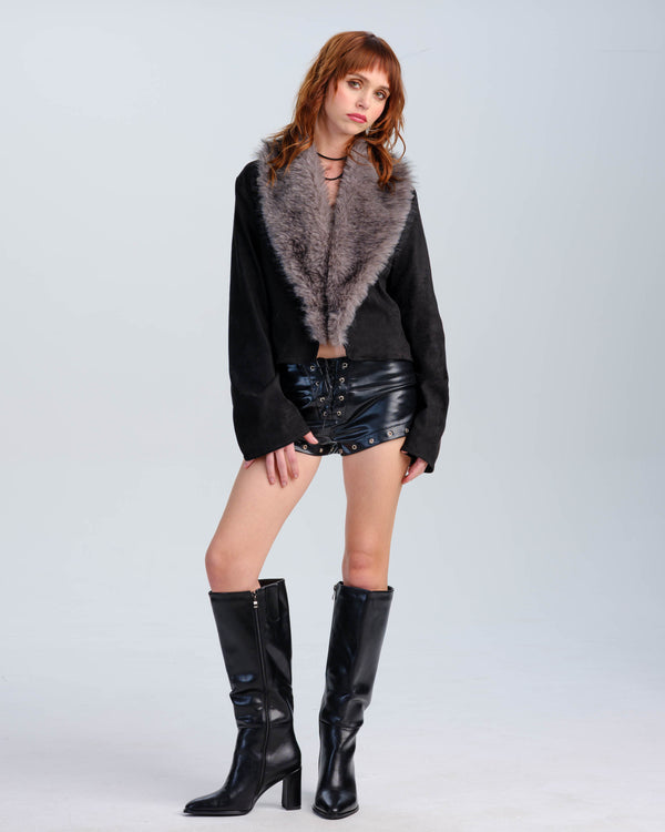 Mia Faux Fur Coat