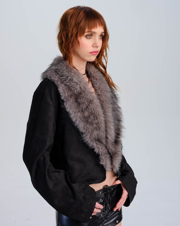 Mia Faux Fur Coat