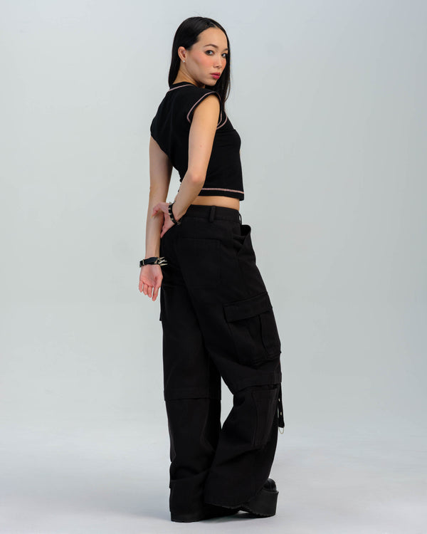 Pretty Damage x op0ppet Raglan Tee