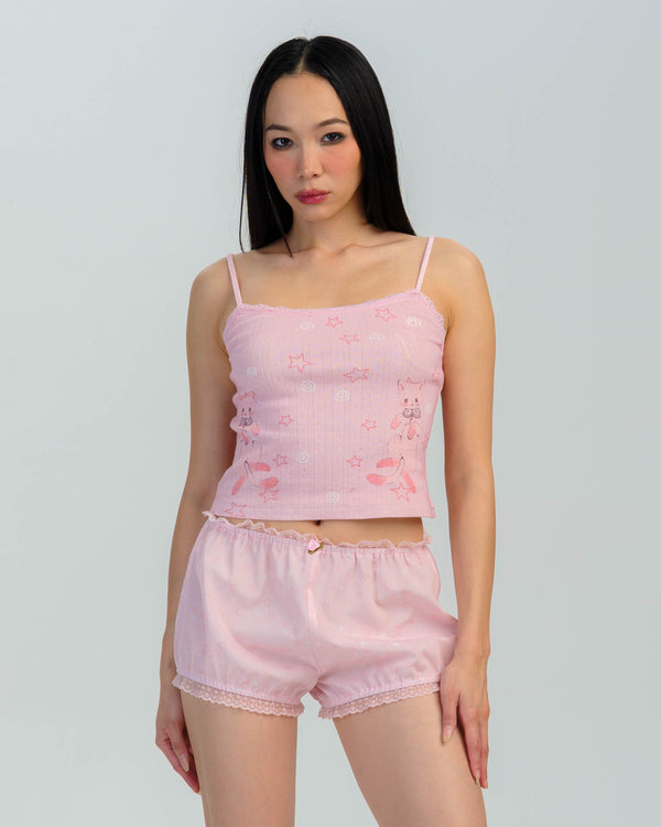 Pretty Damage x op0ppet Kitty Cami