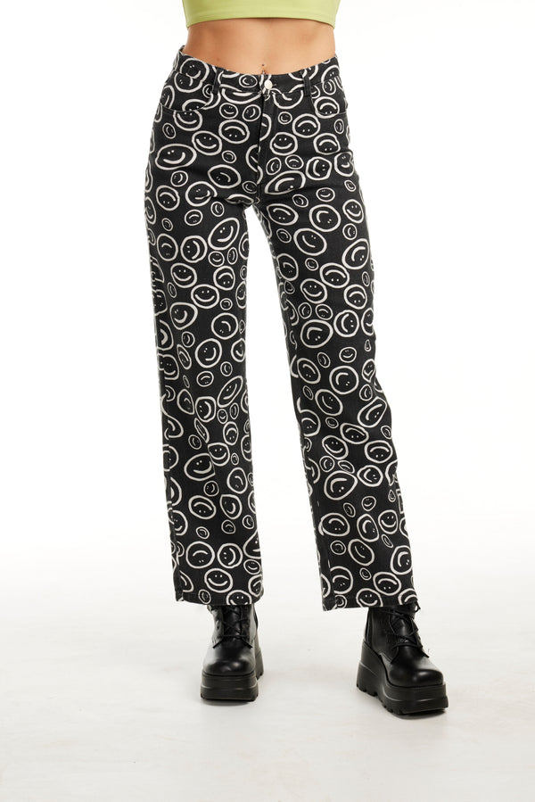 Found My Happiness Denim Pants