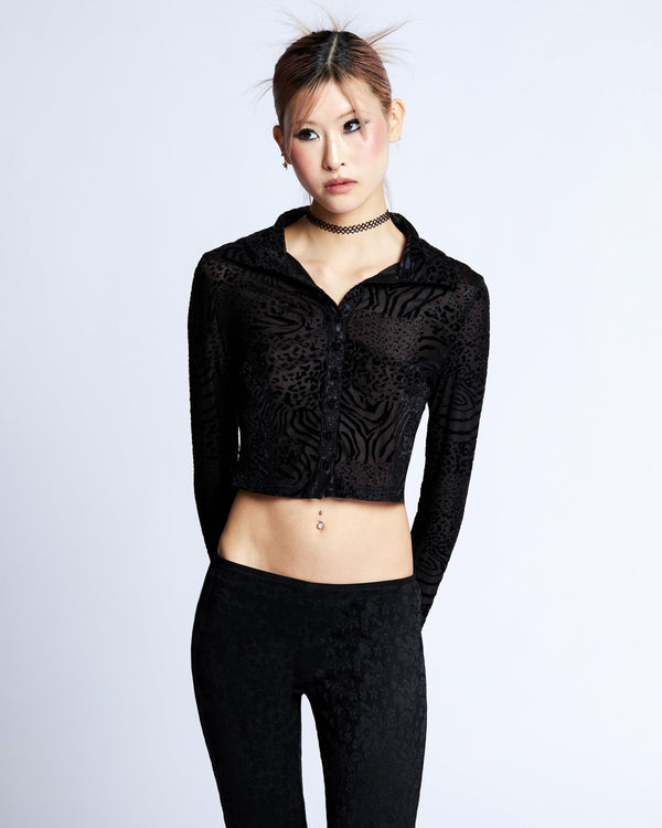 Wild Attraction Mesh Top