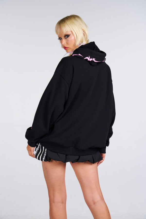 Cyber Princess Zip Up Hoodie