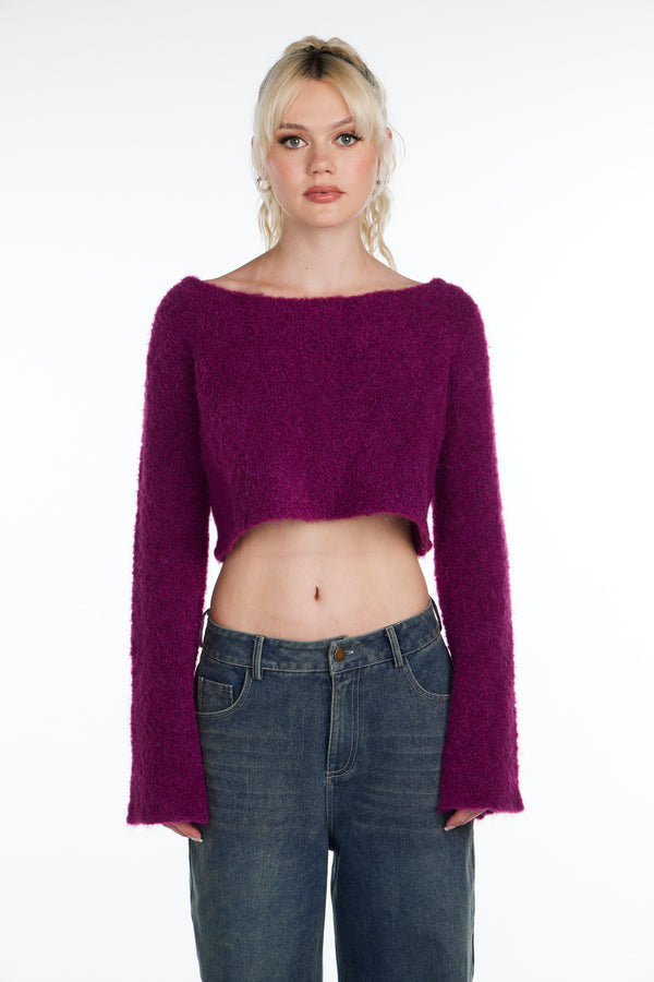 Stay-in-Bed Knit Sweater