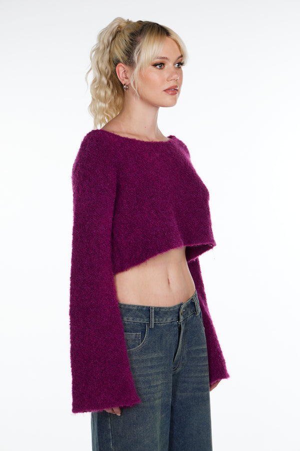 Stay-in-Bed Knit Sweater