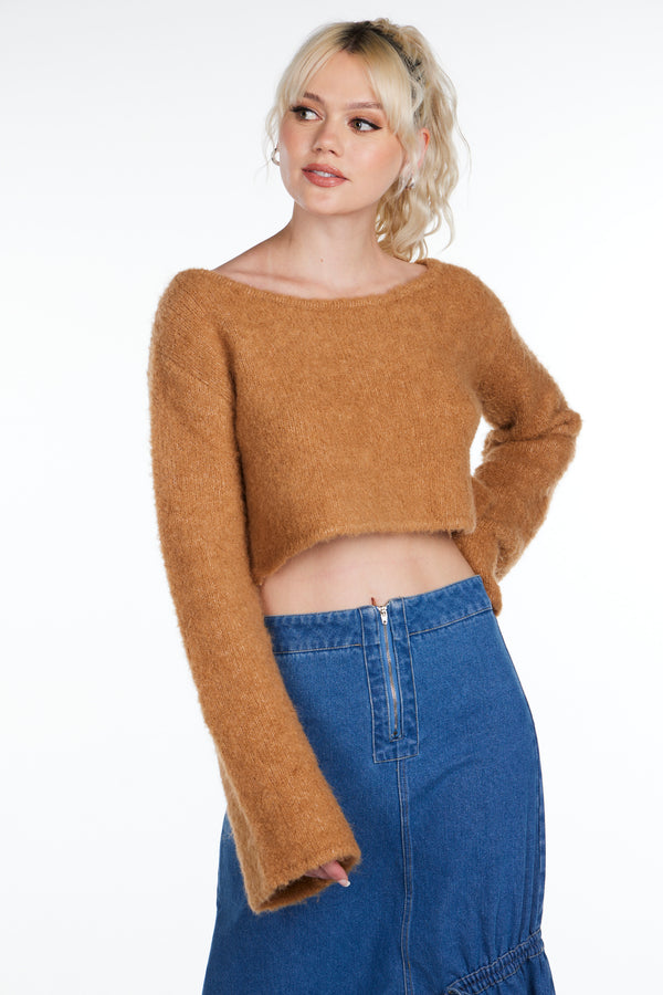 Stay-in-Bed Knit Sweater