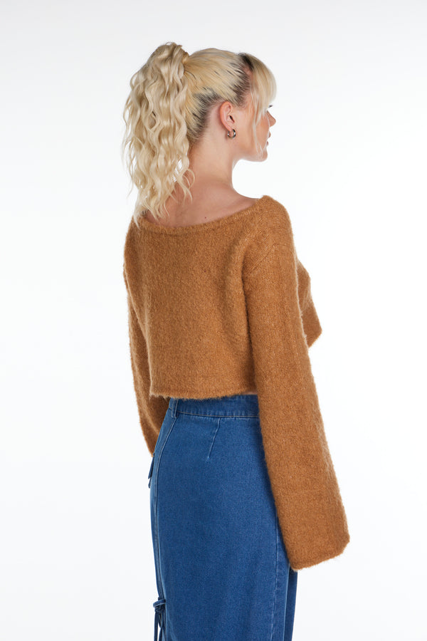 Stay-in-Bed Knit Sweater