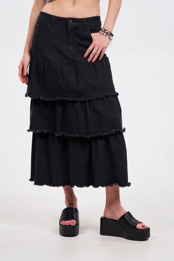 Denim Supernova Skirt