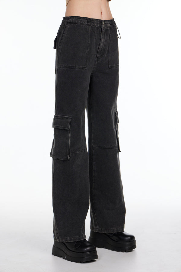 Into The Dark Cargo Jeans