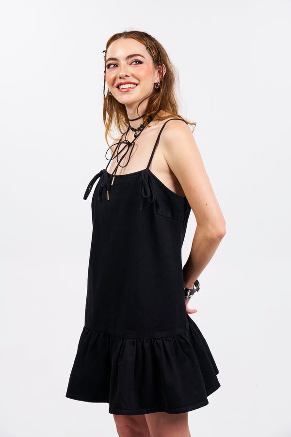 Black Sugar Denim Dress