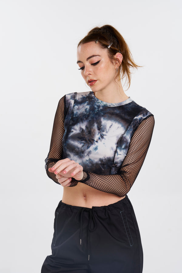 Antisocial Tie Dye Top