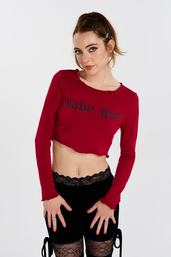 Devil's Babygirl Top - Red