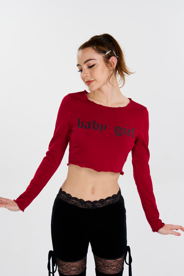 Devil's Babygirl Top - Red