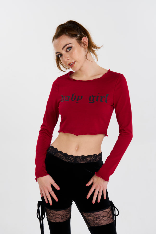 Devil's Babygirl Top - Red