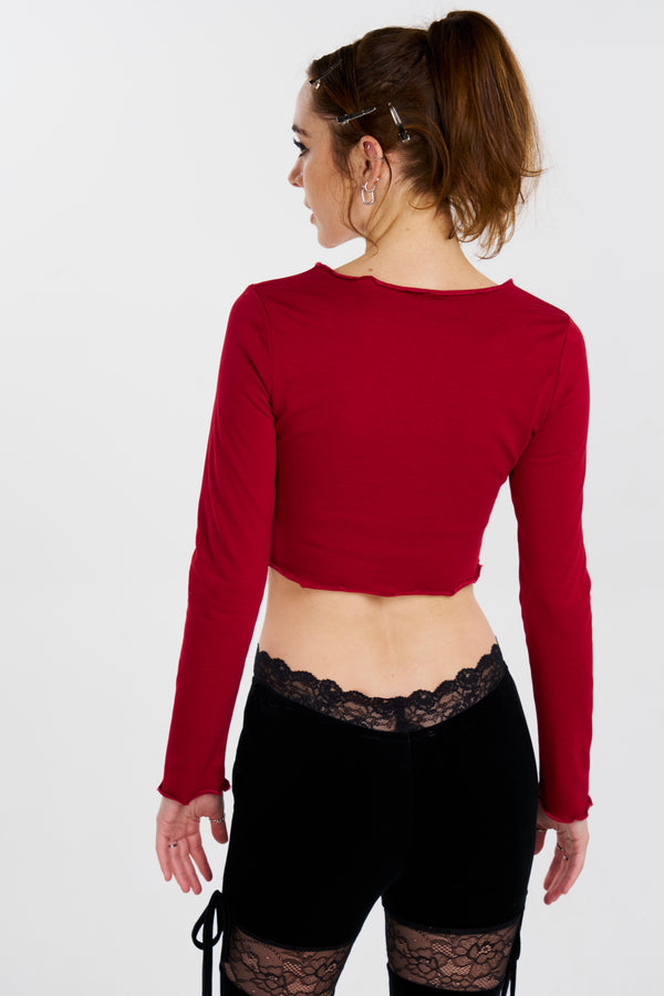 Devil's Babygirl Top - Red