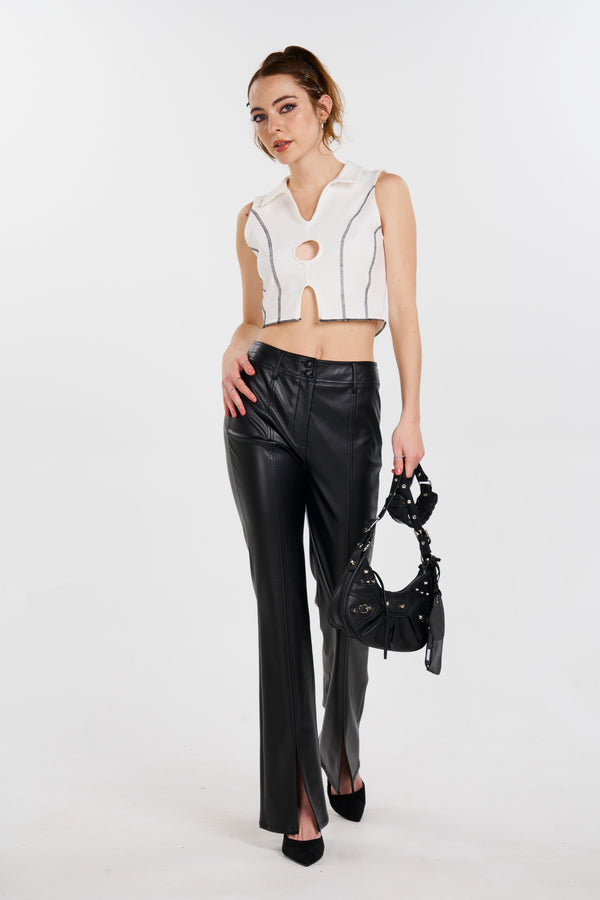 Dark Abyss Leather Pants