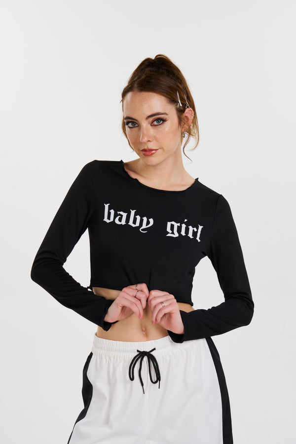 Devil's Babygirl Top - Black