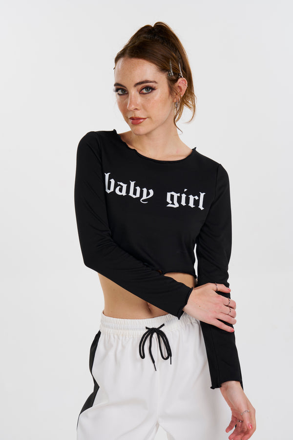 Devil's Babygirl Top - Black