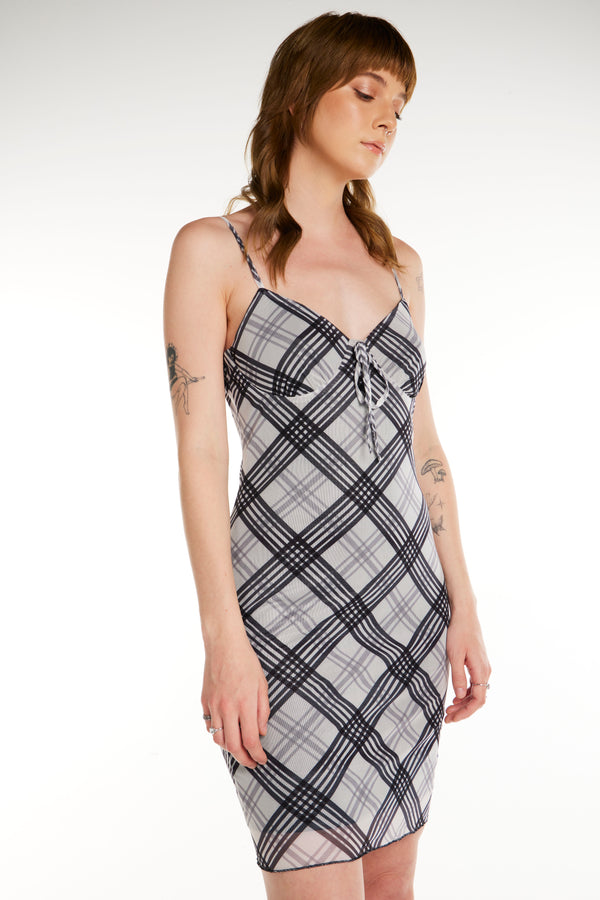 Plaid Delight Mini Dress