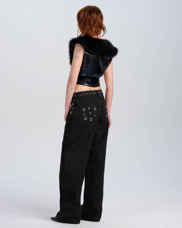 Ashline Eyelet Denim