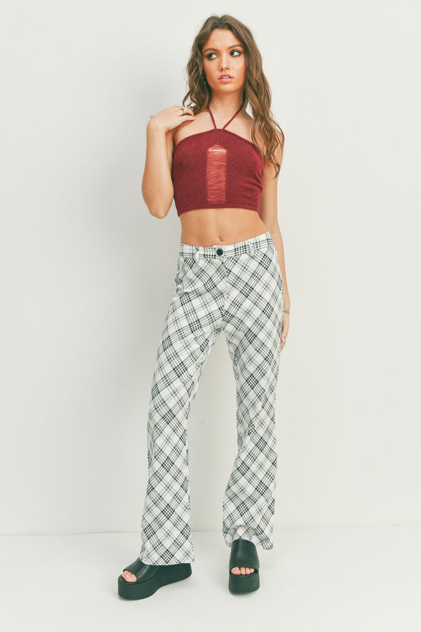 Jodie Plaid Pants